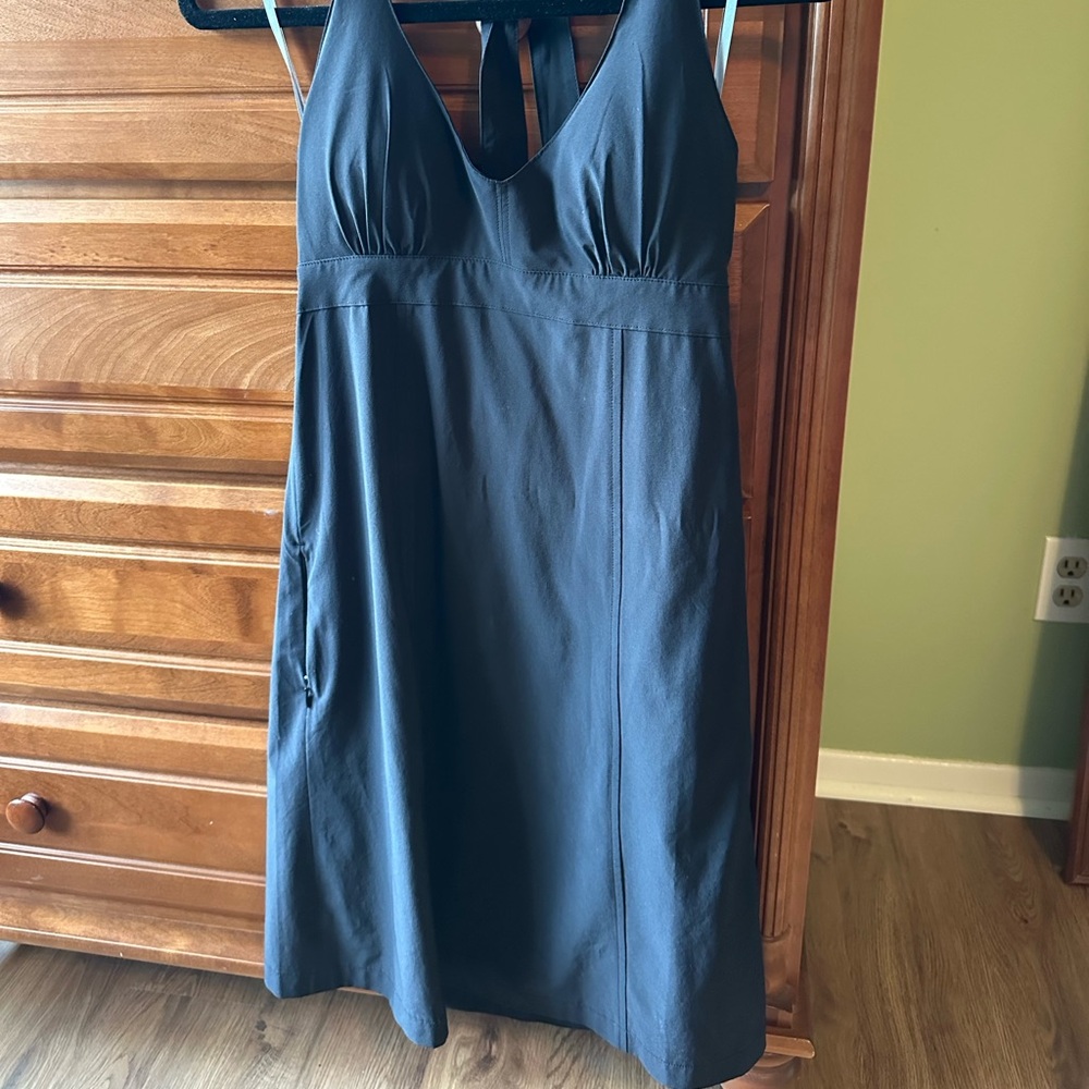 Athleta Athletic Halter Dress - Black